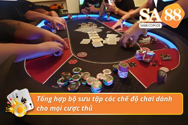 Sự phong phú trải nghiệm chơi của các cược thủ 